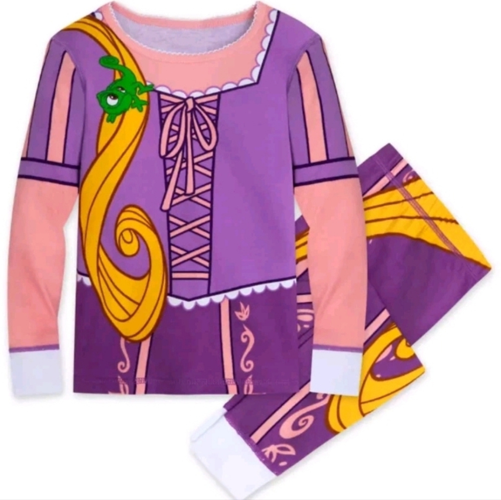 Disney Store Rapunzel Costume PJ PALS for Kids size 3 – Tangle